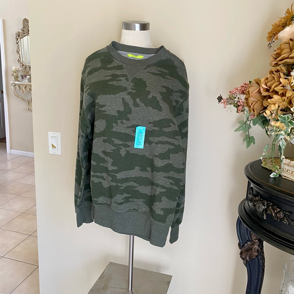 Men's new Camo Crewneck Sweatshirt